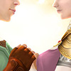 Zelda and Link - The Legend of Zelda